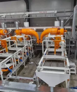Complete sunflower seed cleaning and dehulling line with MMCTECH processing machines