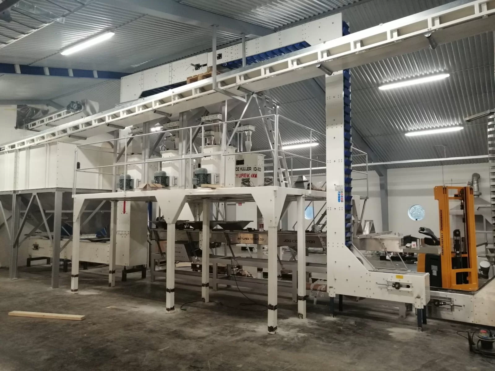 Hemp seed dehulling and cleaning equipment with SCADA automation and shell separator by MMCTECH