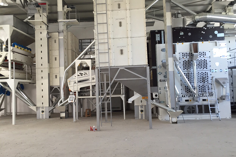 Pumpkin seed cleaning and separation process in professional processing facilities by MMCTECH