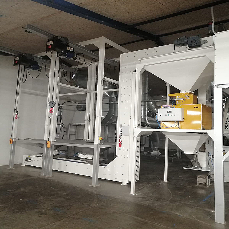 Mmctech Seed processing Equipment Hopper Scale or Flow Scale machine