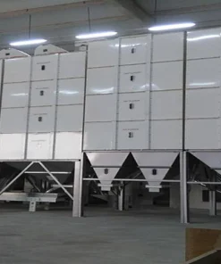 Mmctech custom square bins interior view for seed and grain storage