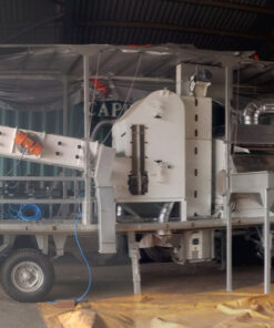 Mmctech custom mobile seed cleaner ideal for grains, sesame,sunflower,soybean,corn and pulses