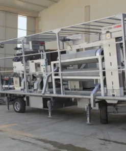 Mobile seed grain cleaning processing best manufacturer build for you
