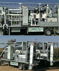 Mmctech Custom Mobile Seed Cleaner Trailer for Portable On-Site Grain & Seed Cleaning USA Canada