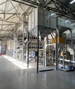 Bulk Bag Filler and Bagging Machine in Peas Processing Plant by MMCTECH