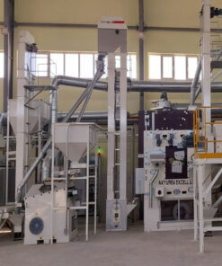 soybean processing plant with advanced cleaning and sorting system for 99.99% purity