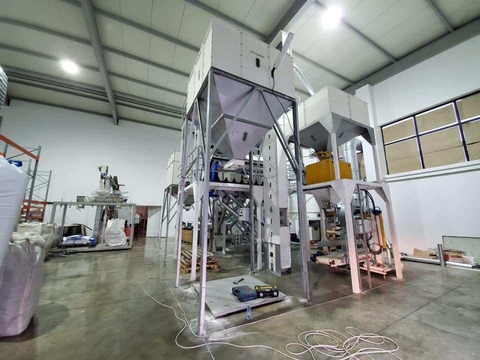 Broad Bean Peeling Plant with High-Capacity Bulk Filling Machine for Seamless Processing