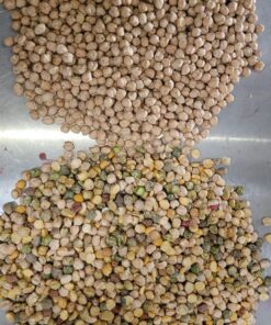 Color sorter machine for quality control in Pulses