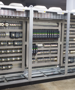 Custom automation control panel for seed processing systems by MMCTECH.