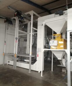 MMCTECH Hemp Seed Dehuller Plant with Bulk Bag Unloading and Flow Scale Machine for Efficient Processing