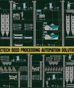 SCADA-based automation system for real-time monitoring and efficient seed processing Scada , grain handling, and milling operations.