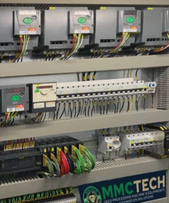 High-efficiency Conveyor Systems Automation with PLC and HMI integration for smart material handling in industrial applications.