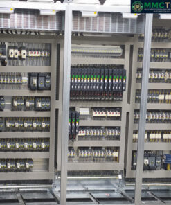 Advanced Seed Processing Control Panel with PLC, HMI, and SCADA automation for precision cleaning, grading, and packaging.