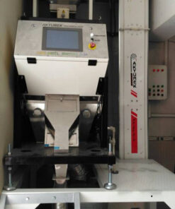 Mmctech small scale color sorting machine with z type bucket elevator equipment and platform