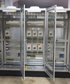 Reliable PLC control panel designed for commercial seed handling, offering automation and real-time monitoring through advanced SCADA systems.