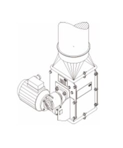 Industrial Rotary Airlocks Valve with airtight dust discharge system for efficient dust collection and air control in industrial applications.