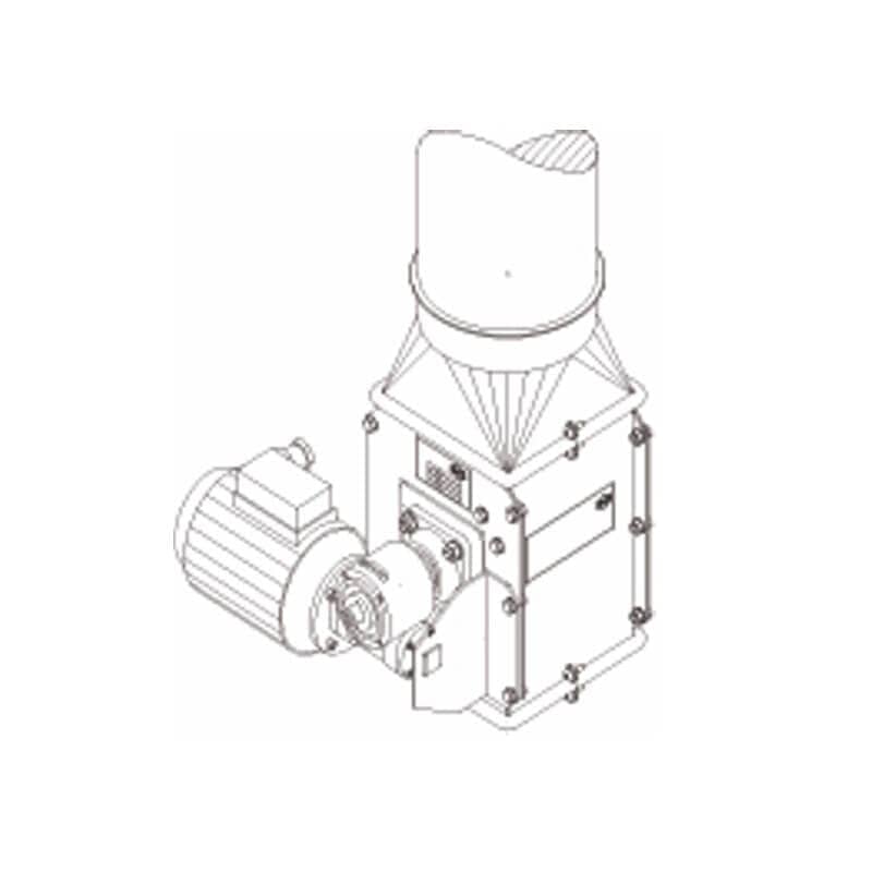 Industrial Rotary Airlocks Valve with airtight dust discharge system for efficient dust collection and air control in industrial applications.