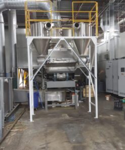 High capacity grain sieve with vibrating technology