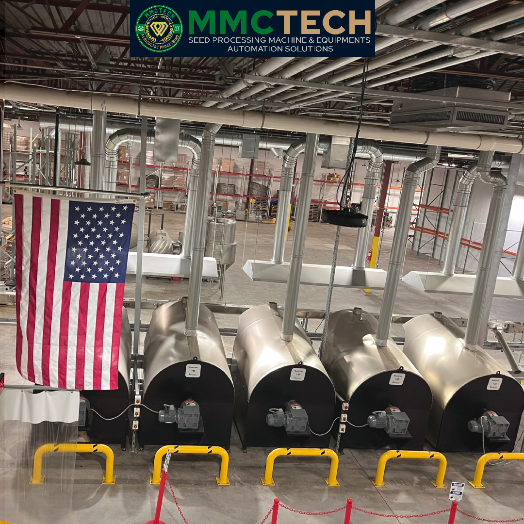 Sesame Roast and Tahini Plant – Fully Automated Roasting, Grinding & Packaging System