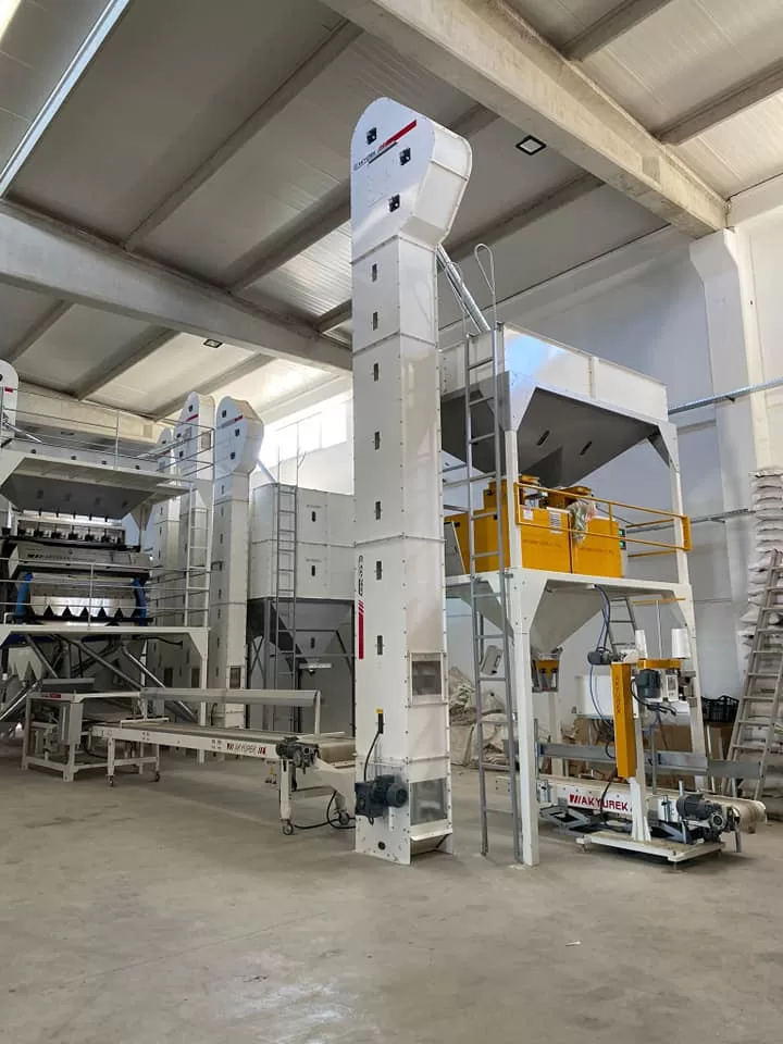 MMCTECH wheat processing plant cleaning and packaging machinery