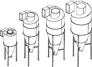 Cyclone Dust Collectors – Dust Collection Systems - Image 22