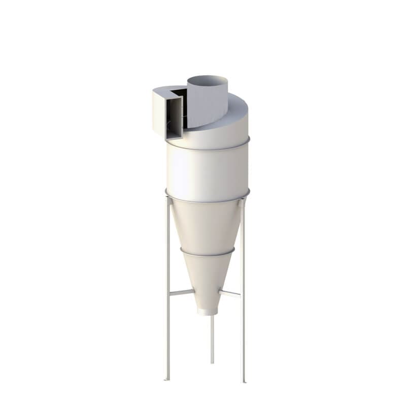 High-performance Cyclone Dust Collector with vortex separation technology for efficient industrial dust removal and air filtration.