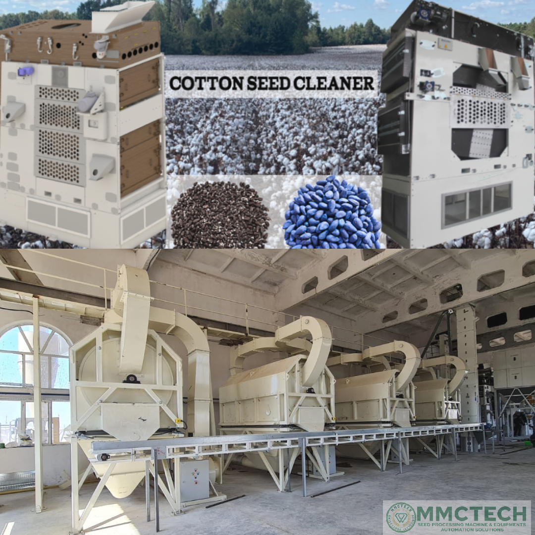 Advanced Cotton Seed Cleaning processing & Delinting Plant with high-purity sorting, lint removal, and automated processing.