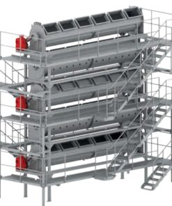 Mmctech Continuous cylindrical roaster for sesame seeds Processing