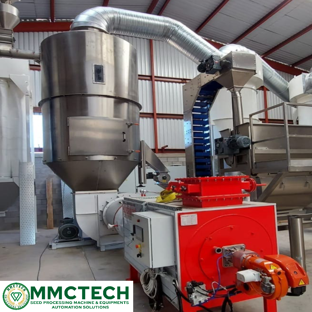 Sesame Seed Dryer for efficient moisture removal best Sesame Peeling processing line